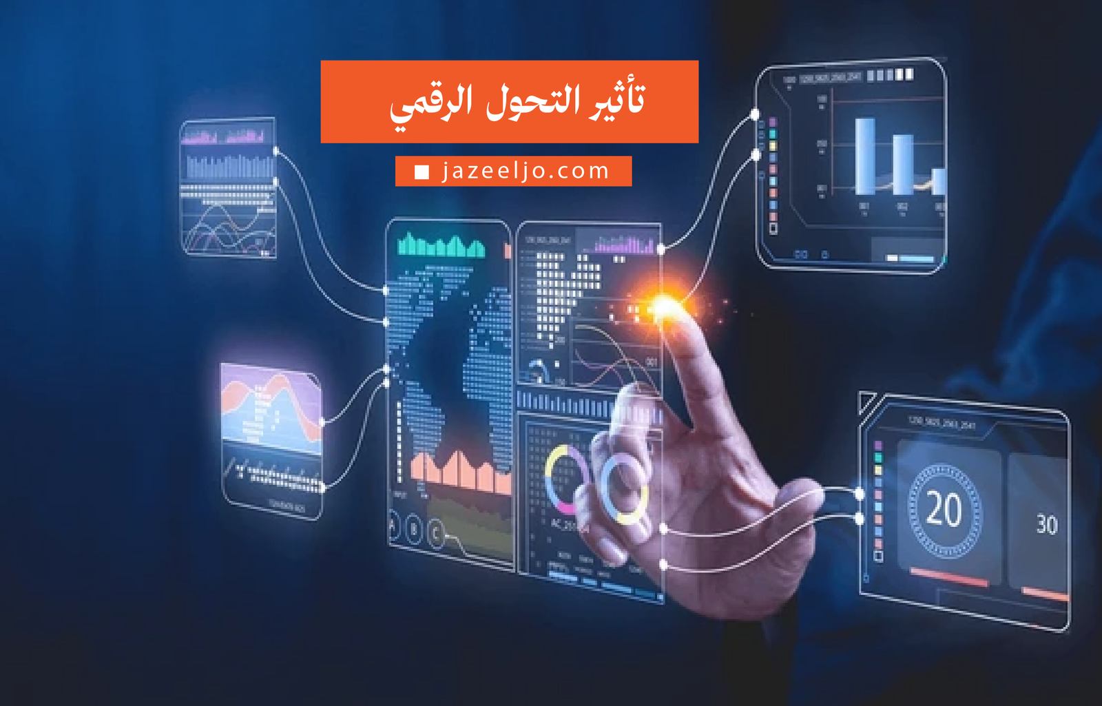 تأثير التحول الرقمي على الشركات الحديثة - منصة جزيل